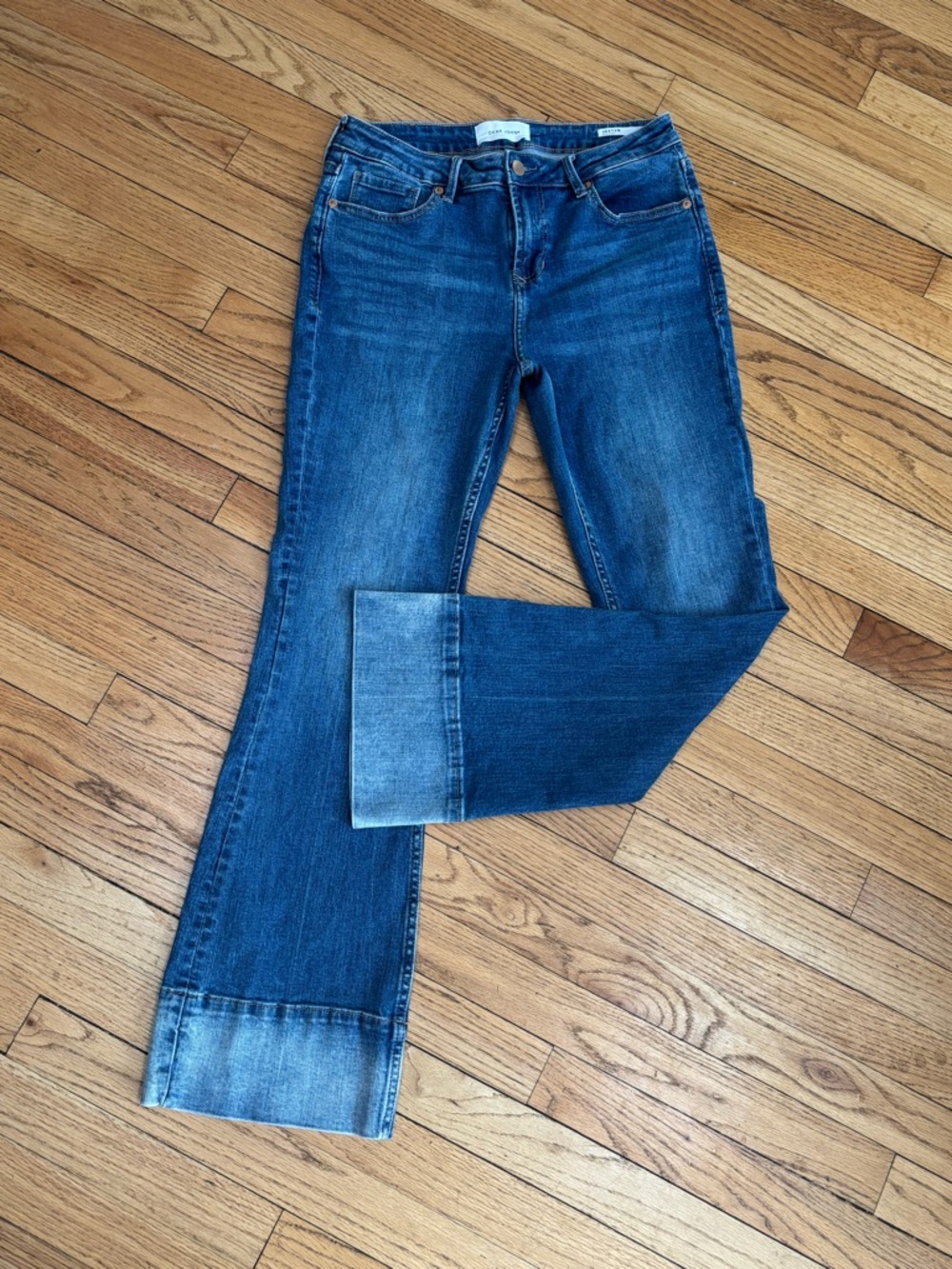 dear john jaxtyn bootcut cuffed jeans 28 $120 - Picture 2 of 11